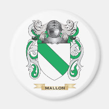 Mallon Coat of Arms (Family Crest) Refrigerator Magnets