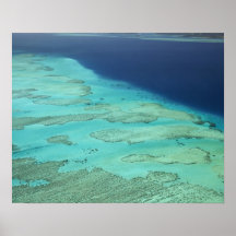 Malolo Barrier Reef off Malolo Island, Fiji 2 Print