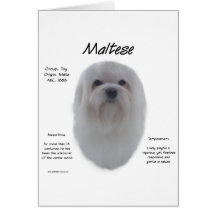 Maltese History Design Card