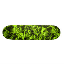MALTESECROSS LIME GREEN SKATEBOARD
