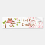 Mama and Baby Owls Bumper Stickers