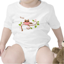 Mama and Baby Owls Tee Shirts