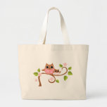 Mama and Baby Owls Tote Bag
