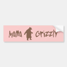 Mama Grizzly Bumper Sticker