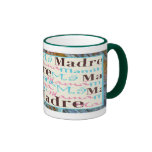 Mama/Mamacita Turquoise Ceramic Mug