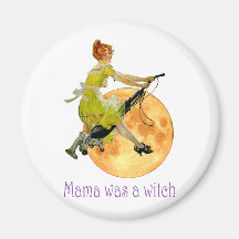 Mama Was a Witch Magnets