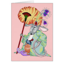 Mamluq Mouse Greeting Cards