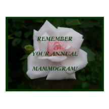 MAMMOGRAM POSTCARD