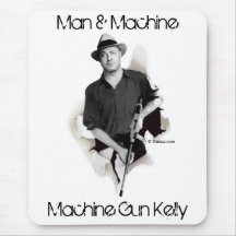 Man & Machine - Machine Gun Kelly Mouse Pads