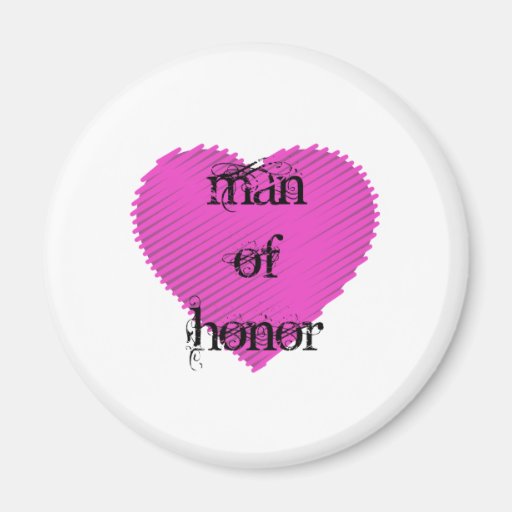 Man of Honour Fridge Magnet