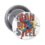 Man of Steel buttons
