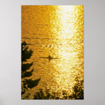 Man Rowing Print