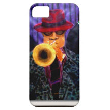 Man With The Golden Horn iPhone 5 Cover