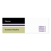 Manager  Business Card