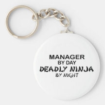 Manager Deadly Ninja by Night Keychains