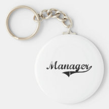 Manager Professional Job Key Chains