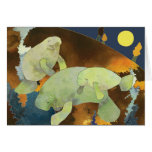 Manatee: Blank Card