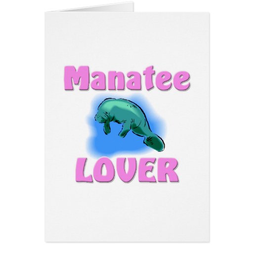 Manatee Lover Cards