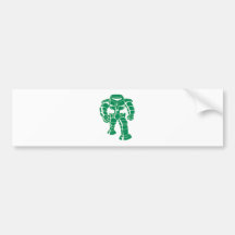 Manbot Bumper Sticker