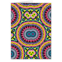 mandala 2 greeting card