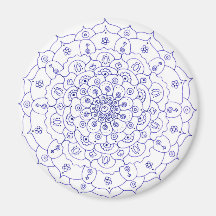 Mandala 7 Magnet!