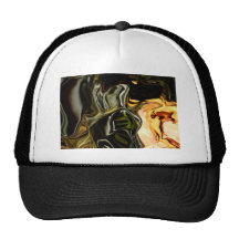 MANDALA ABSTRACT EXPRESSIONISM FRACTAL HATS