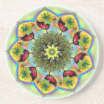 Mandala Art Beverage Coasters