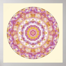 Mandalas from the Heart of Peace, No. 4 Posters