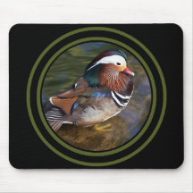 Mandarin Duck - Mossy Mousepads
