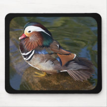 Mandarin Duck Soft Mouse Pad