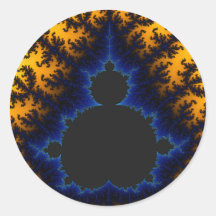 Mandelbrot Glow  - Fractal Sticker