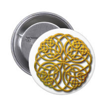 Mandella gold pinback buttons