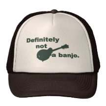 Mandolin -- Definitely Not A Banjo Hats