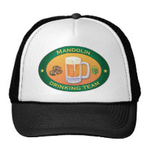 Mandolin Drinking Team Mesh Hats