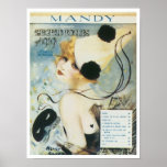 Mandy Vintage Songbook Cover Print