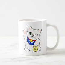 Maneki Neko Lucky Cat Mug