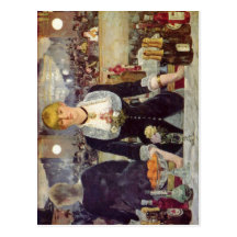 Manet, Edouard Bar in den Folies-Berg?re Espa?ol:  Post Cards