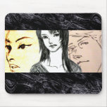 MANGA FACE MOUSE PAD