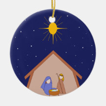 manger ornament