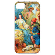 Manger scene iPhone 5 cover
