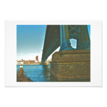 Manhattan Bridge Art Photo