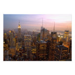 Manhattan Early Dusk PHOTO PRINT