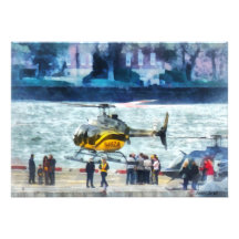 Manhattan Heliport Custom Invites