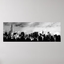 Manhattan Skyline Poster