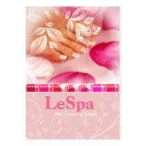 Manicure Pedicure Salon Technician  Business Card business cards