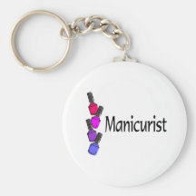 Manicurist Polish Key Chain