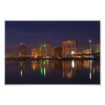 Manila bay nightscape photograph