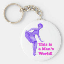 mans world keychain