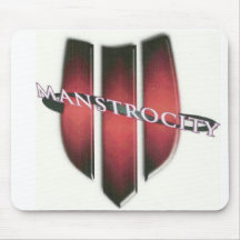 Manstrocity Logo on mousepad