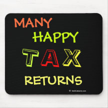 Many Happy Tax Returns Fun Tax Preparer Mousepad
